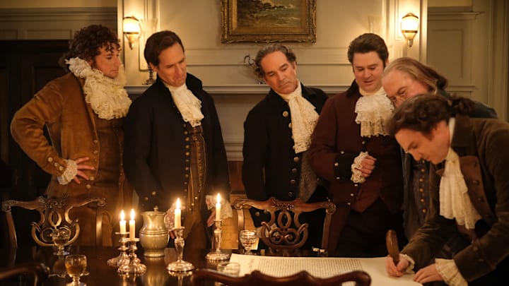 “Alexander Hamilton and the Ruffle Kerfuffle” – When Jay becomes obsessed with the success of a fellow chef, Isaac serves up a cautionary tale about his own rivalry with Alexander Hamilton (Nat Faxon). Also, Elias Woodstone (Matt Walsh) returns from hell with a limited-time offer for the ghosts, on the CBS Original series GHOSTS, Thursday, Feb. 27 (8:31-9:01 PM, ET/PT) on the CBS Television Network, and streaming on Paramount+ (live and on demand for Paramount+ with SHOWTIME subscribers, or on