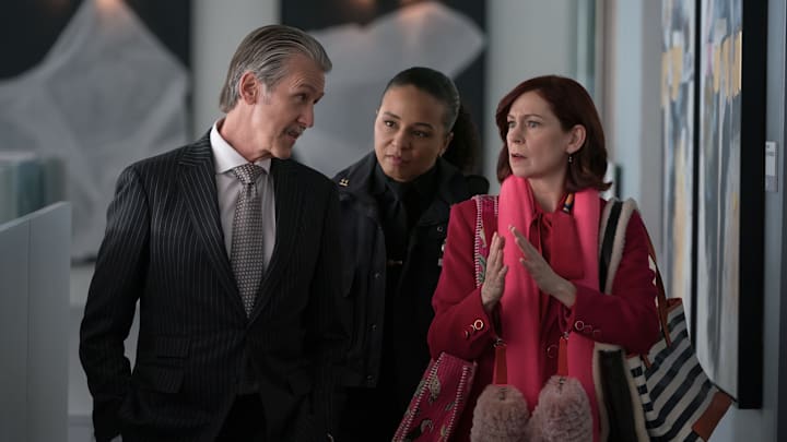 “Finance Bros” - When a Wall Street titan (Alan Ruck) is murdered after giving away his fortune, Elsbeth suspects the victim’s twin brother and business partner (also Alan Ruck) in a deadly case of sibling rivalry, on the CBS original series ELSBETH, Thursday, Feb. 6 (10:00-11:00 PM, ET/PT) on the CBS Television Network, and streaming on Paramount+ (live and on demand for Paramount+ with SHOWTIME subscribers, or on demand for Paramount+ Essential subscribers the day after the episode airs)*