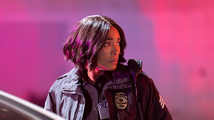 9-1-1 - “Dads and Cads” - ABC. (Disney/Christopher Willard)
ANGELA BASSETT 9-1-1 - “Dads and Cads” - ABC. (Disney/Christopher Willard)
ANGELA BASSETT