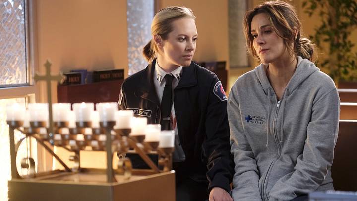GREY'S ANATOMY - "Helplessly Hoping" picks up where the previous episode of Station 19 left off as both teams tend to a tense situation with so much at stake. Meanwhile, Jo convinces Hayes to bend the rules on a case, and Maggie and Winston reconnect on the return of Grey's Anatomy, THURSDAY, MARCH 11 (9:00-10:01 p.m. EST), on ABC. (ABC/Ron Batzdorff)DANIELLE SAVRE, STEFANIA SPAMPINATO