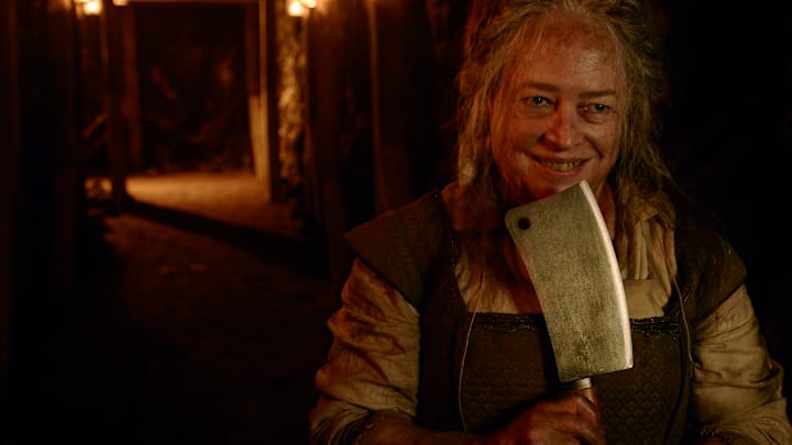 AMERICAN HORROR STORY: ROANOKE -- Pictured: Kathy Bates as Butcher