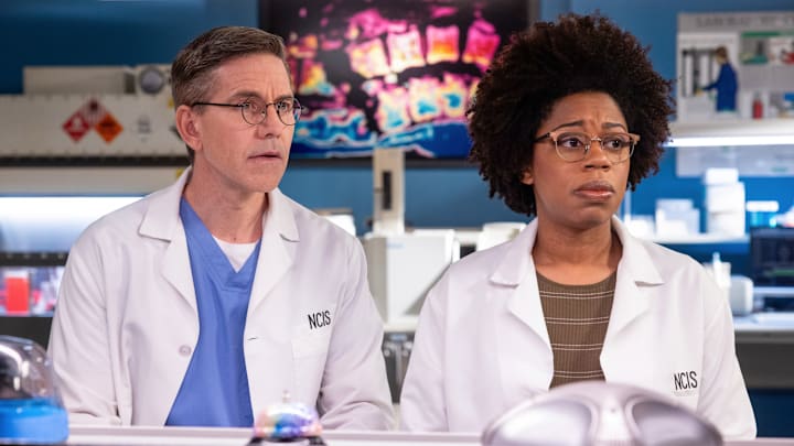 “Stolen Moments” – Pictured (L-R): Brian Dietzen as Jimmy Palmer and Diona Reasonover as Kasie Hines Photo: Sonja Flemming/CBS ©2025 CBS Broadcasting, Inc. All Rights Reserved.