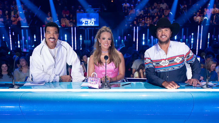 AMERICAN IDOL - ABC. LIONEL RICHIE, CARRIE UNDERWOOD, LUKE BRYAN