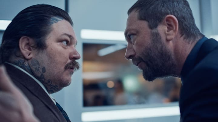 “THE BEAR” — “Doors” — Season 3, Episode 3 (Airs Thursday, June 27th) — Pictured: (l-r) Matty Matheson as Neil Fak, Ebon Moss-Bachrach as Richard “Richie” Jerimovich. CR: FX.