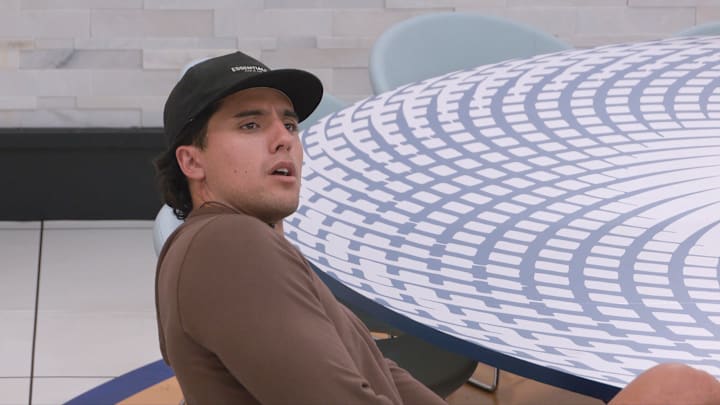 BIG BROTHER season 26 July 24 on the CBS Television Network and live streaming on Paramount+ and PlutoTV. Pictured: Matt Hardeman. Photo: CBS ©2024 CBS Broadcasting, Inc. All Rights Reserved. Highest quality screengrab available.