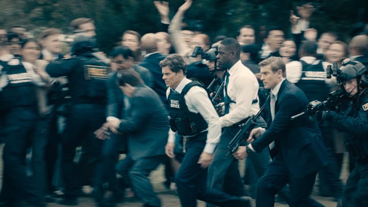 PARADISE - “The Day” - Sinatra and Xavier confront the past, returning to the harrowing day that brought them to Paradise. JAMES MARSDEN, STERLING K. BROWN, TYLER JACOB MOORE