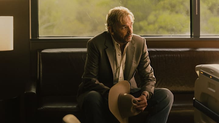 Billy Bob Thornton as Tommy Norris in season 1, episode 9 of Landman streaming on Paramount+. Photo credit: Emerson Miller/Paramount+.