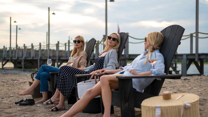 Caitlin FitzGerald, Candice King, and Mamie Gummer in We Were Liars