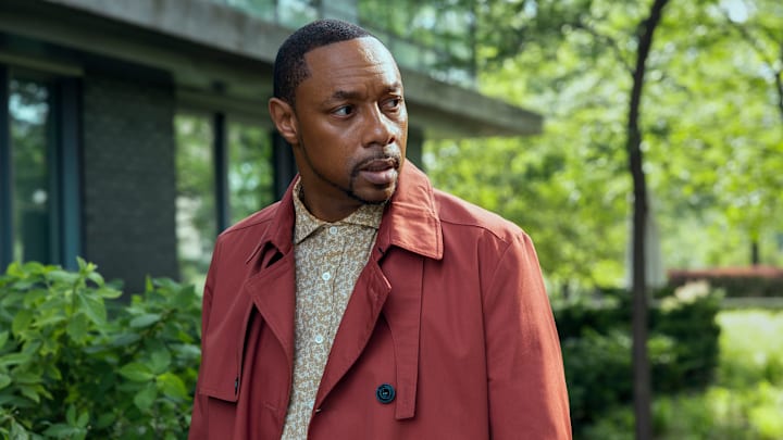 Karl Connolly (Dorian Missick) in 56 Days. Courtesy of Prime