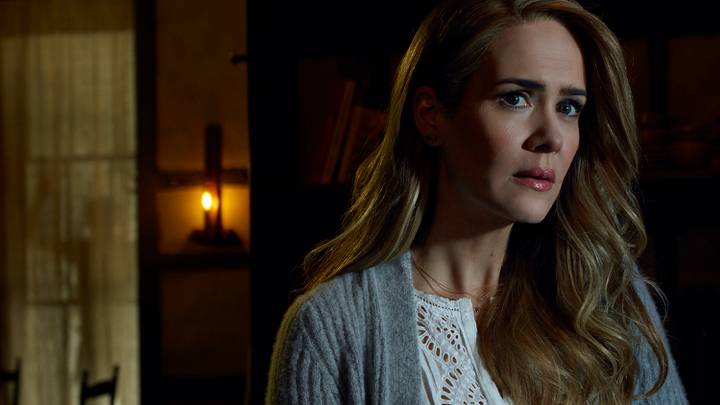 AMERICAN HORROR STORY: ROANOKE -- Pictured: Sarah Paulson as Shelby. CR: Frank Ockenfels/FX AMERICAN HORROR STORY: ROANOKE -- Pictured: Sarah Paulson as Shelby. CR: Frank Ockenfels/FX