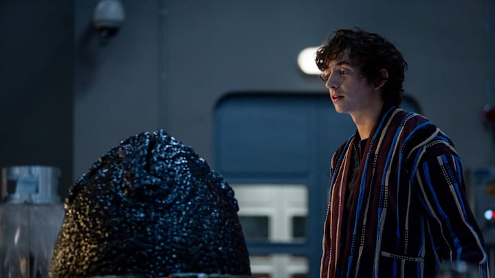FX's Alien: Earth -- "Metamorphosi" -- Season 1, Episode 3 (Airs Tues, August 19) -- Pictured: Samuel Blenkin as Boy Kavalier. CR: Patrick Brown/FX