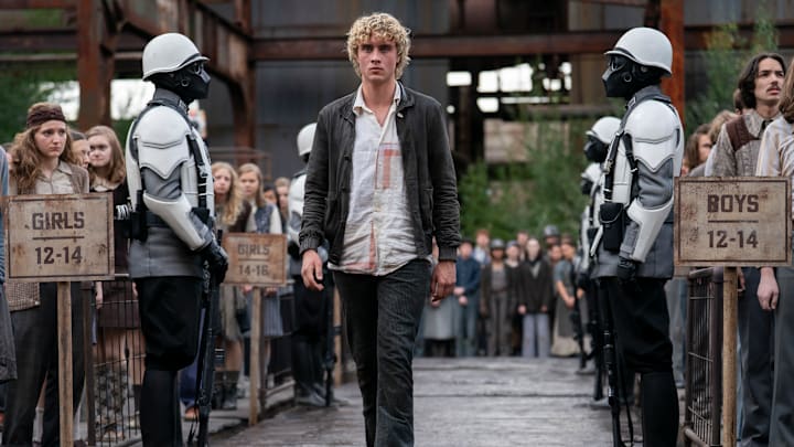 Joseph Zada as Haymitch Abernathy in The Hunger Games: Sunrise on the Reaping.