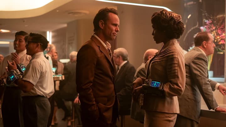 Walton Goggins, Frances Turner in Fallout Season 2.