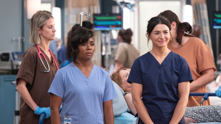 GREYÕS ANATOMY - ÒHit the FloorÓ - The aftermath of the convenience store shooting brings chaos to Grey Sloan. Ben hits a wall with his new emergency preparedness plan. Romantic tensions surface for Owen, while Amelia and Winston disagree over the surgical plan for a young patient. THURSDAY, MARCH 6 (10:01-11:00 p.m. EST) on ABC. (Disney/Tina Thorpe) 
ALEXIS FLOYD, CATERINA SCORSONE