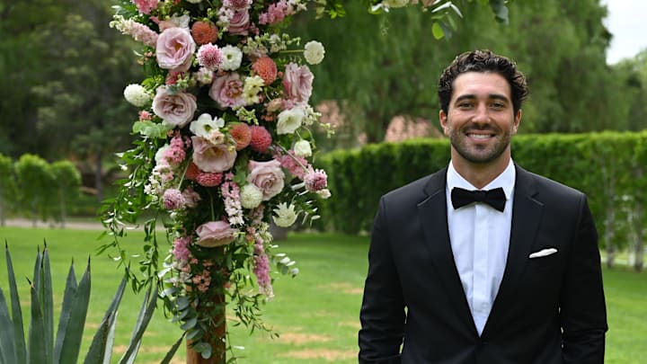 THE BACHELOR - “2802” - Joey kicks things off with the first group date where wedding bells ring and stakes are higher than ever. Then, the first one-on-one date takes love to new heights, and Joey discovers which women have the bravery and stamina for lasting partnerships. MONDAY, JAN. 29 (8:00-10:03 p.m. EST), on ABC. (Disney/John Fleenor)
JOEY GRAZIADEI