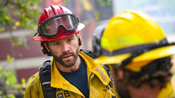 Camden Casey looking at Bode Leone seriously. Fire Country 306. Camden Casey looking at Bode Leone seriously. Fire Country 306.