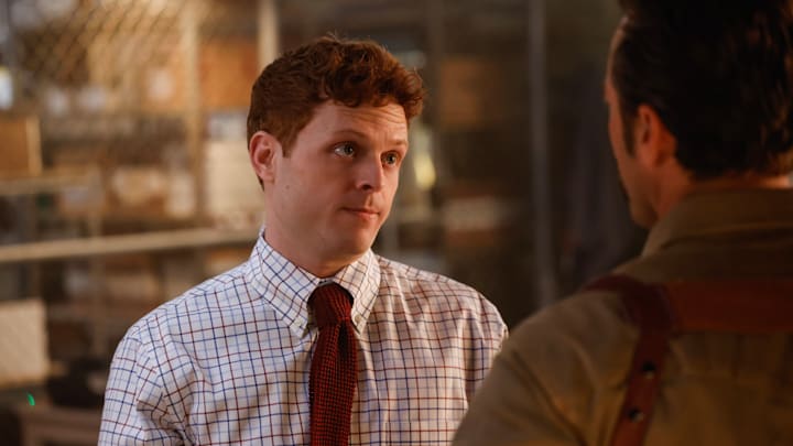 “Flight of Icarus” – The team investigates the death of a famed Marine commander’s son, while a pivotal part of Franks’ past involving his family is revealed, on NCIS: ORIGINS, Monday, Jan. 27 (10:00-11:00 PM, ET/PT) on the CBS Television Network, and streaming on Paramount+ (live and on-demand for Paramount+ with SHOWTIME subscribers, or on-demand for Paramount+ Essential subscribers the day after the episode airs)*. Pictured (L-R): Caleb Foote as Bernard “Randy” Randolf. Photo: Sonja