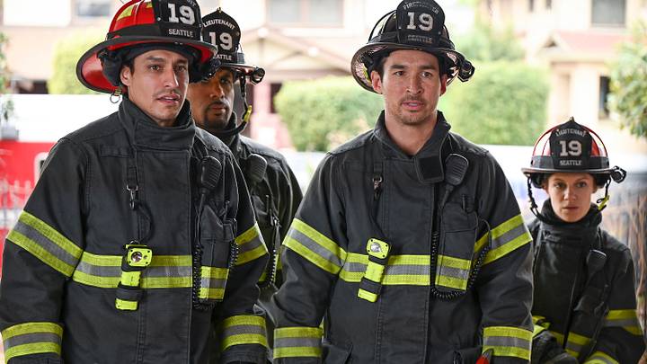 STATION 19 - CARLOS MIRANDA, JAY HAYDEN, DANIELLE SAVRE STATION 19 - CARLOS MIRANDA, JAY HAYDEN, DANIELLE SAVRE