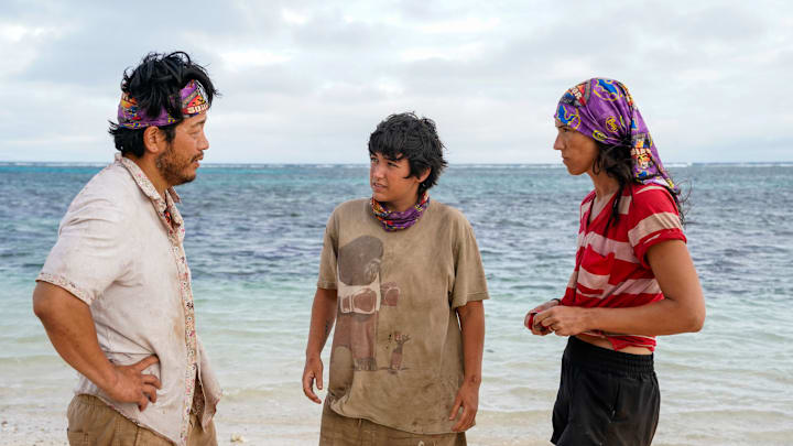 SURVIVOR 47 - Sol Yi (left), Teeny Chrichillo (middle), Genevieve Mushuluk (right) - Wednesdays on the CBS Television Network, and available to stream on Paramount+ 