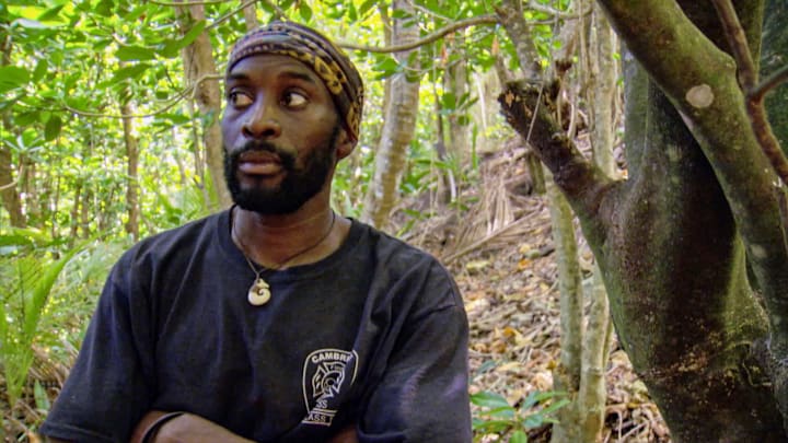 "The Penultimate Step of the War" - Jeremy Collins on the two-hour Thirteenth episode of SURVIVOR: WINNERS AT WAR, airing Wednesday, May 6th (8:00-10:00 PM, ET/PT) on the CBS Television Network. Photo: Screen Grab/CBS Entertainment ©2020 CBS Broadcasting, Inc. All Rights Reserved
