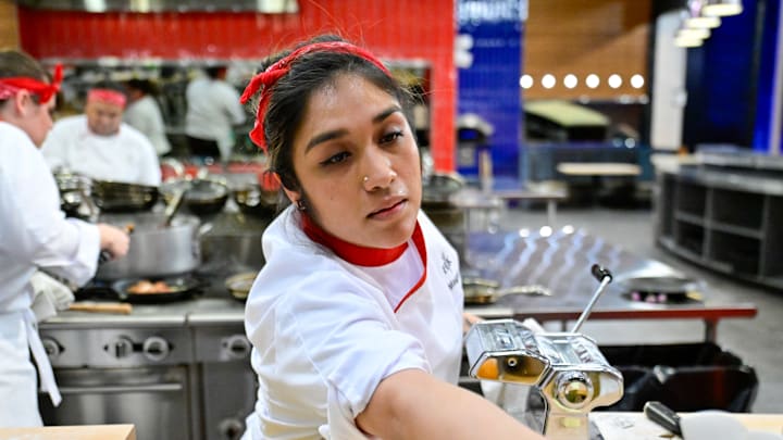 HELL'S KITCHEN: Contestant Magali in the HELL'S KITCHEN “Hell On Wheels” episode airing Thursday, Oct. 31 (8:00- 9:01 PM ET/PT) on FOX. CR: FOX. ©2024 FOX Media LLC.
