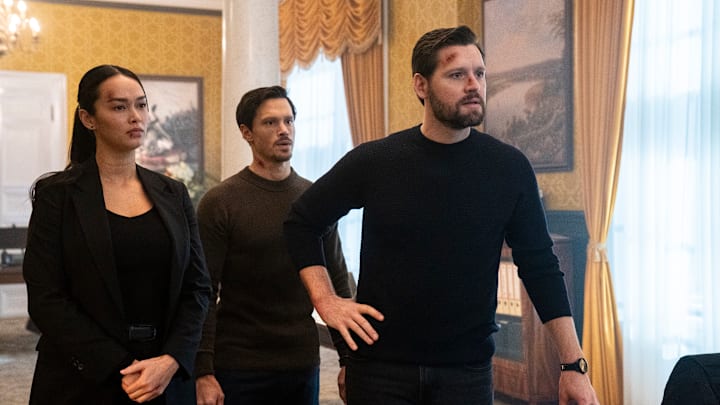 “June” – The Fly Team, with the help of their new intel analyst, Special Agent Amanda Tate (new series regular Christina Wolfe), works to clean up the pieces left behind after a massive explosion rocks headquarters and their key suspect slips away, on the third season premiere of FBI: INTERNATIONAL, Tuesday, Feb. 13 (9:00-10:00 PM, ET/PT) on the CBS Television Network, and streaming on Paramount+ (live and on demand for Paramount+ with SHOWTIME subscribers, or on demand for Paramount+ Essential