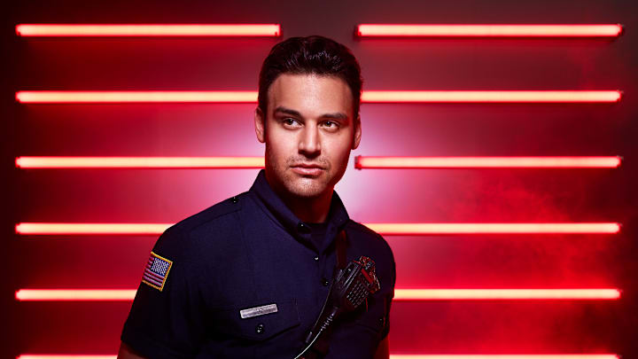9-1-1 - ABC's "9-1-1" stars Ryan Guzman as Eddie Diaz. (Disney/Justin Stephens)