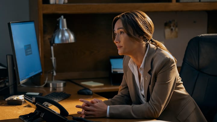 Maggie Q (Renée Ballard) in BALLARD. Greg Gayne/Prime Video