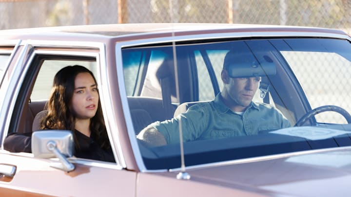 “End of the Road” – Pictured L to R: Mariel Molino as Cecilia “Lala” Dominguez and Austin Stowell as Leroy Jethro Gibbs. Photo: Greg Gayne/CBS ©2025 CBS Broadcasting, Inc. All Rights Reserved. “End of the Road” – Pictured L to R: Mariel Molino as Cecilia “Lala” Dominguez and Austin Stowell as Leroy Jethro Gibbs. Photo: Greg Gayne/CBS ©2025 CBS Broadcasting, Inc. All Rights Reserved.