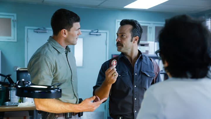 “Crazy Little Thing Called Love” – The team investigates the murder of a Marine who had recently been handpicked for a classified mission. Also, Wheeler’s personal life is upended, Lala is thrown by unexpected news from Vera, and Gibbs and Diane double-date with Randy and his wife, on NCIS: ORIGINS, Tuesday, Dec. 2 (9:00-10:00 PM, ET/PT) on the CBS Television Network, and streaming on Paramount+ (live and on demand for Paramount+ Premium plan subscribers, or on demand for Paramount+ Essential