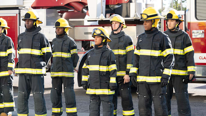 9-1-1: “Fighting Back” - As Hen continues to seek out a diagnosis for her mysterious symptoms, her friends and family rally behind her. Meanwhile, Harry hits a wall in his attempts to complete the academy firefighting exam and looks for some much-needed motivation. THURSDAY, JAN. 22 (8:00-9:00 p.m. EST) on ABC. (Disney/Christopher Willard) 
JENN SANTOS, ELIJAH M. COOPER