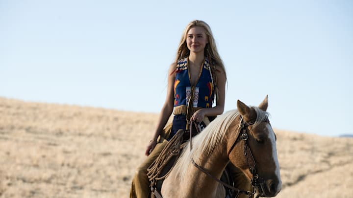 Pictured: Isabel May as Elsa of the Paramount+ original series 1883. Photo Cr: Emerson