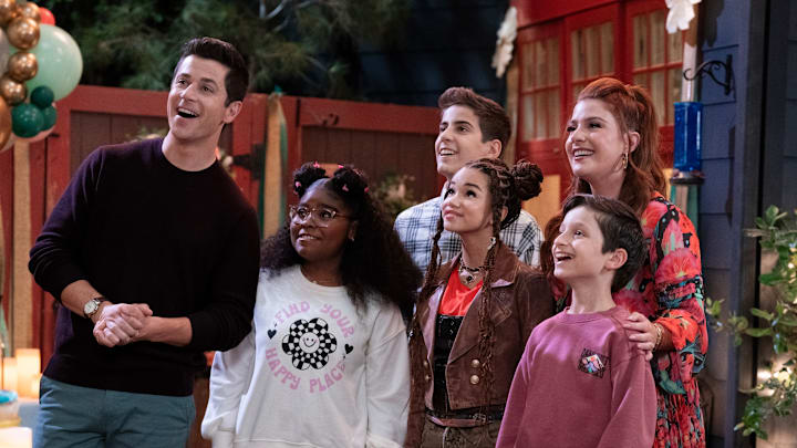 WIZARDS BEYOND WAVERLY PLACE - ÒQuest Birthday Ever!Ó (Disney/Lara Solanki)
DAVID HENRIE, TAYLOR CORA, ALKAIO THIELE, JANICE LEANN BROWN, MIMI GIANOPULOS, MAX MATENKO
