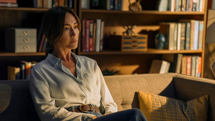 Maggie Q (Renée Ballard) in BALLARD. Tyler Golden/Prime Video