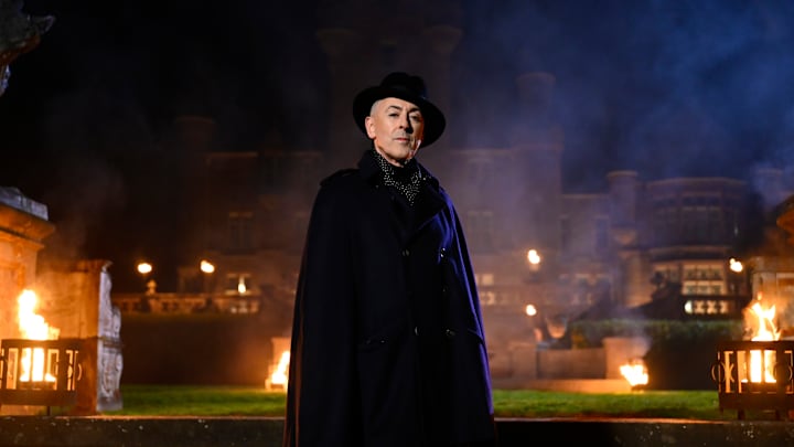 THE TRAITORS -- Episode 201 -- Pictured: Alan Cumming -- (Photo by: Euan Cherry/PEACOCK)