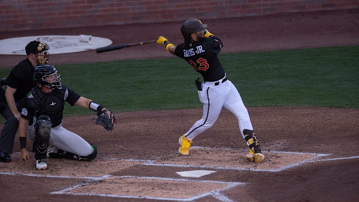 San Diego Padres superstar Fernando Tatis Jr. plays with the El Paso Chihuahuas during his rehab