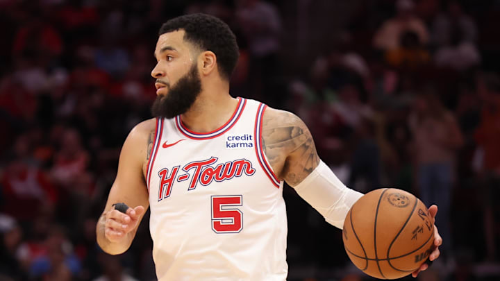 Houston Rockets guard Fred VanVleet.