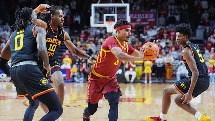 Iowa State Cyclones guard Tamin Lipsey. Iowa State Cyclones guard Tamin Lipsey.