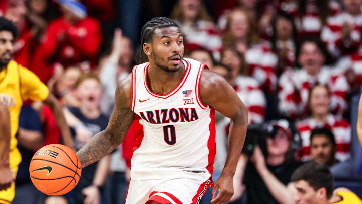  Arizona Wildcats guard Jaden Bradley 