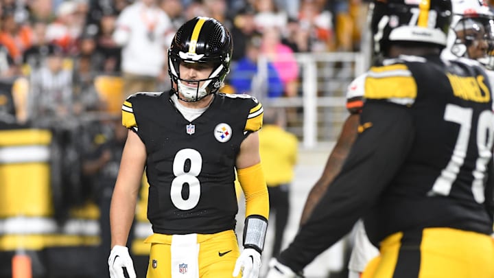 Pittsburgh Steelers quarterback Kenny Pickett