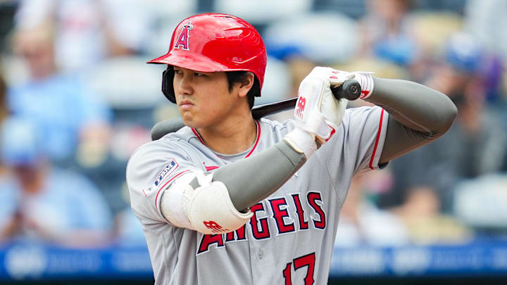 Los Angeles Angels designated hitter Shohei Ohtani