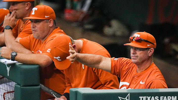 David Pierce, Texas baseball