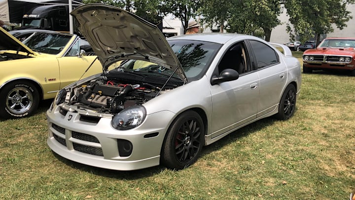 The Dodge Neon SRT-4: An under-appreciated performance compact gets its due at the General Motors Design staff car show during Dream Cruise week.General Motors Design 21