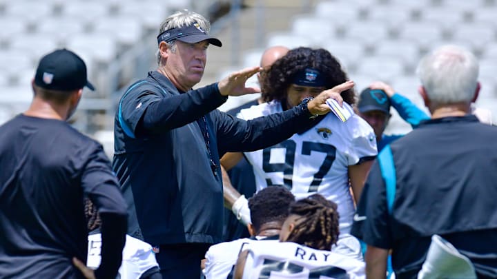 Jacksonville Jaguars head coach Doug Pederson.