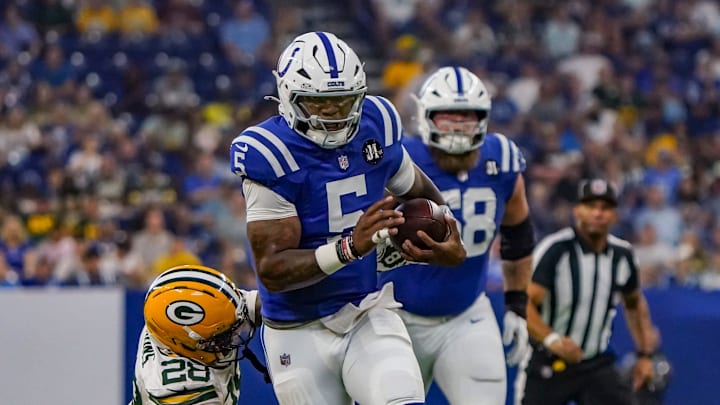 Indianapolis Colts quarterback Anthony Richardson