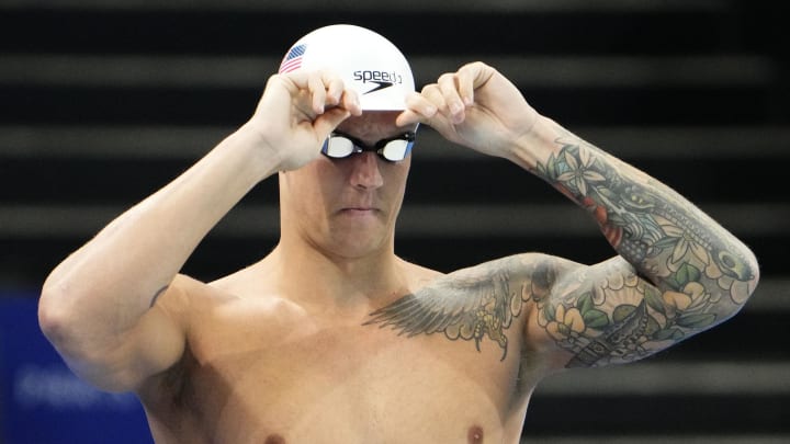 USA swimmer Caeleb Dressel USA swimmer Caeleb Dressel