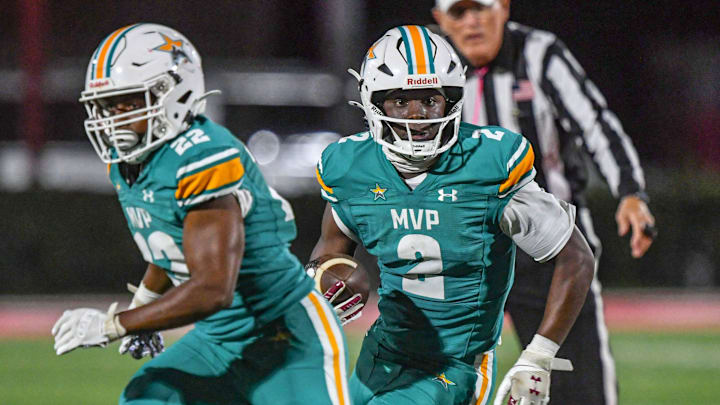 UNC freshman running back Jaylen McGill (2) could be an impact player for the Tar Heels this season.