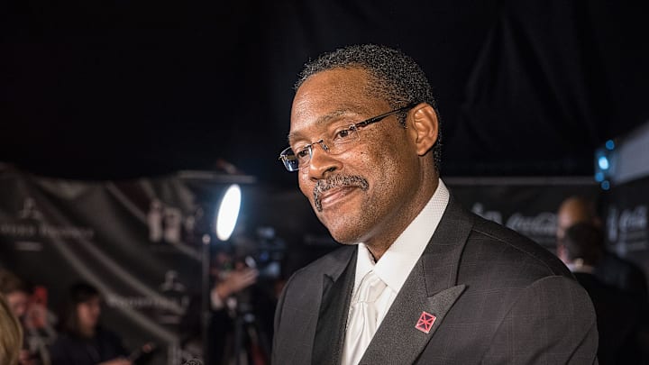 Junior Bridgeman
Junior Bridgeman at the Hermitage Grand Gala Derby Eve Party at Hermitage Farm in Goshen, Ky. Junior Bridgeman
Junior Bridgeman at the Hermitage Grand Gala Derby Eve Party at Hermitage Farm in Goshen, Ky.
