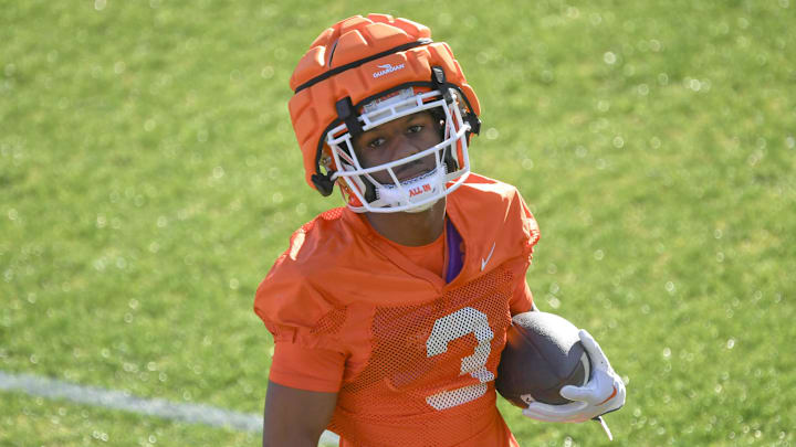 Clemson football player Marquise Henderson is out.