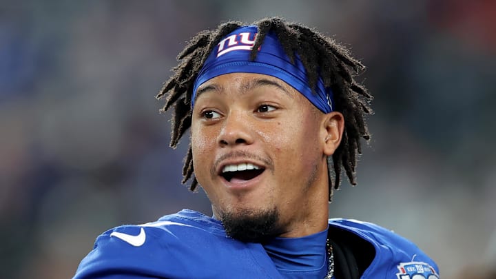 New York Giants wide receiver Wan'Dale Robinson New York Giants wide receiver Wan'Dale Robinson